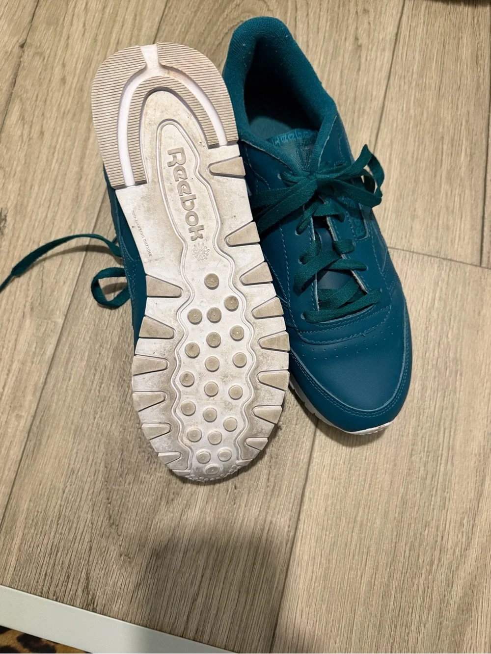 Reebok greenish / Tealish Women's Athletic Sneakers